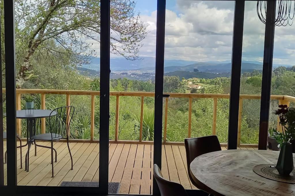 Cabin Quinta Pomar Do Pontido Кабесейраш-ди-Башту Экстерьер фото