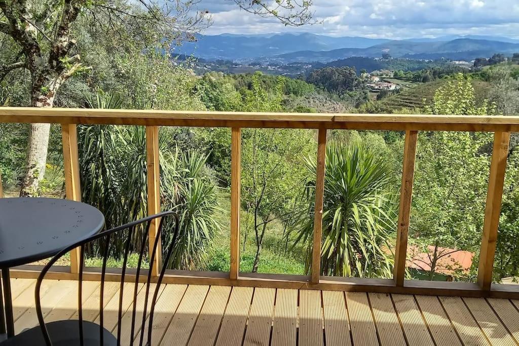 Cabin Quinta Pomar Do Pontido Кабесейраш-ди-Башту Экстерьер фото